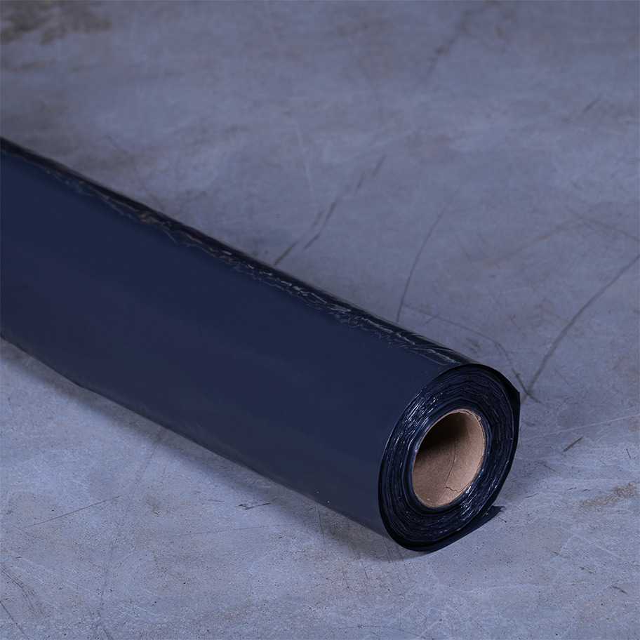 Пленка полиэтиленовая (1500х2)рукав, черная 60мкм 100м